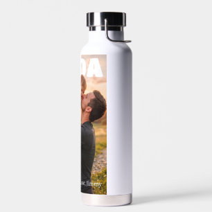 Personalized Father’s Day PhotoPop Water Bottle