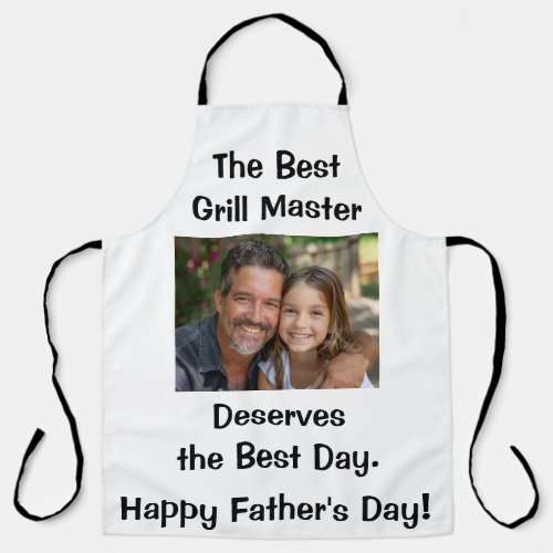 Personalized Fathers Day Apron