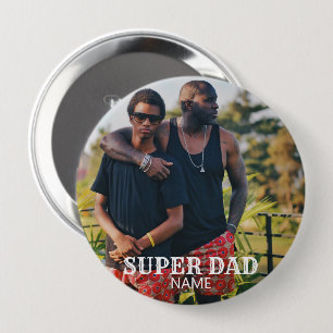 Personalized Father's Day Button