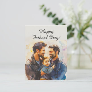 Personalized Father's Day Cards for Gay Dads