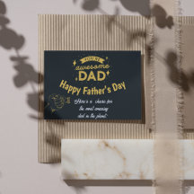 Personalized Father's Day Celebration