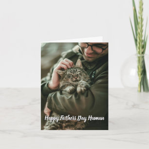 Personalized Fathers Day from the Cat Card