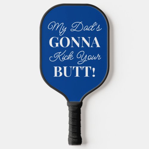 Personalized Fathers Day Funny Pickleball Paddle
