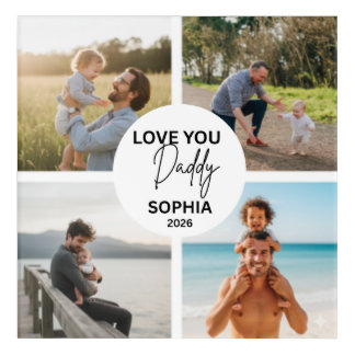 Personalized Father's Day Gift Acrylic Print