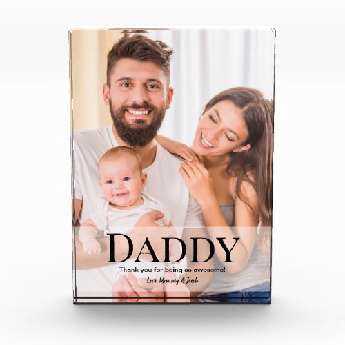 Personalized Fathers day Gift Idea Daddy photo 