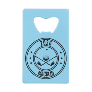 Personalized Father's Day Gifts Credit Card Bottle Opener