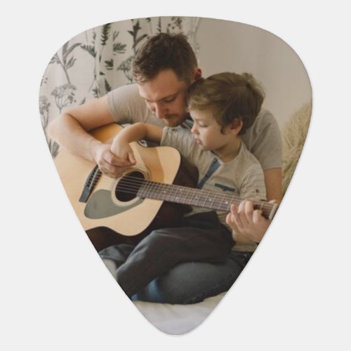 Personalized Fathers Day Guitar Pick Keepsake