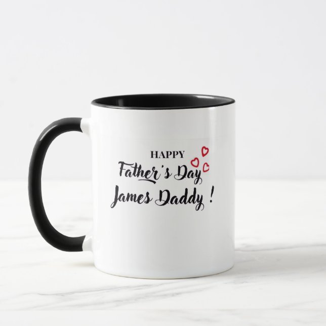 Personalized Father's Day Mug  (Left)