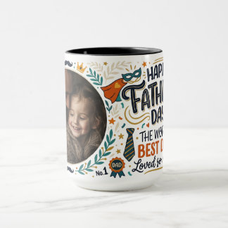 Personalized Father's Day Mug with Photo