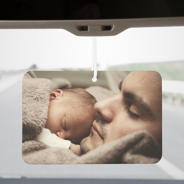 Personalized Father's Day Photo Keepsake Gift Air Freshener (Creator Uploaded)