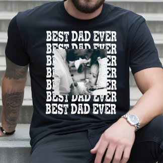 Personalized Fathers Day Shirt With Kids Photo,