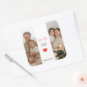 Personalized Father's Day Sticker Dad Gift