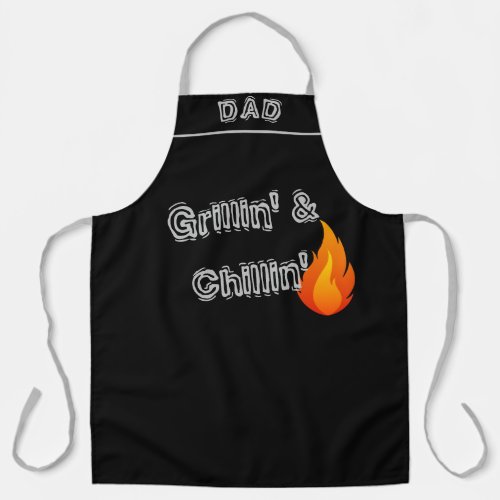 Personalized Fathers Day Ultimate BBQ Grill Gift  Apron