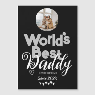 Personalized Fathers Day, world's best daddy gift