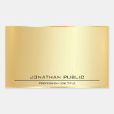 Gold Best Selling Author Classic Round Sticker