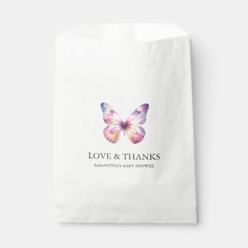 Personalized Favor Bags Mystical Butterfly