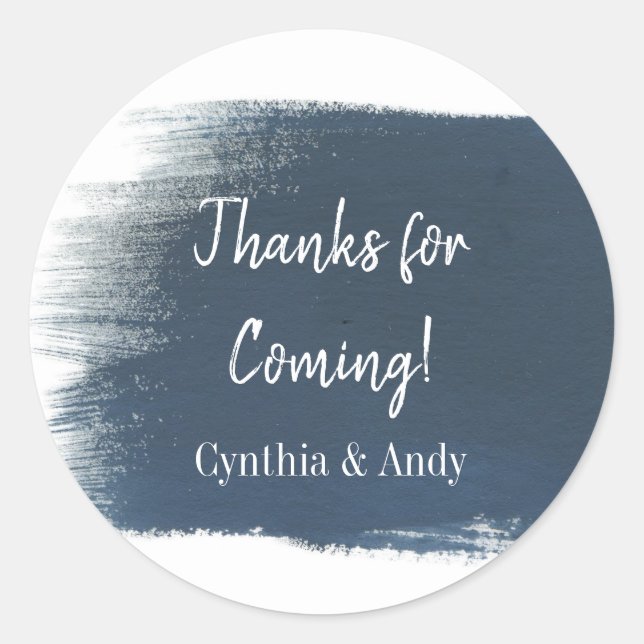 Personalized Favor Stickers | Custom Stickers (Front)