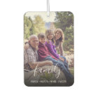 Personalized Favorite Family Photos Modern Script