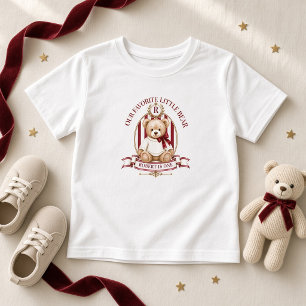 Personalized Favorite Little Bear First Birthday Toddler T-shirt