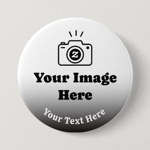 Personalized Favorite Photo with Text Button