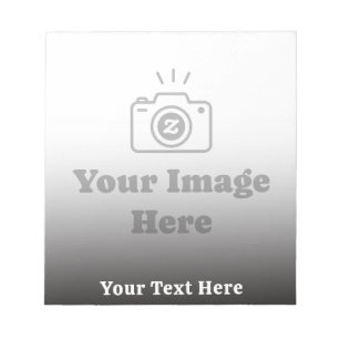 Personalized Favorite Photo with Text Notepad