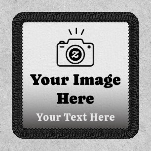Personalized Favorite Photo with Text Patch