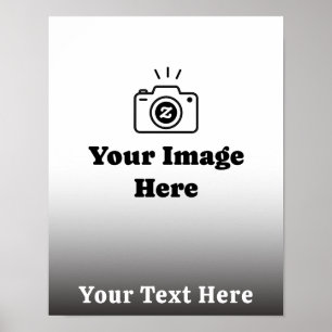 Personalized Favorite Photo with Text Poster
