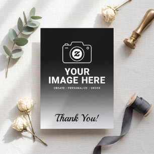 Personalized Favorite Photo with Text Thank You Card
