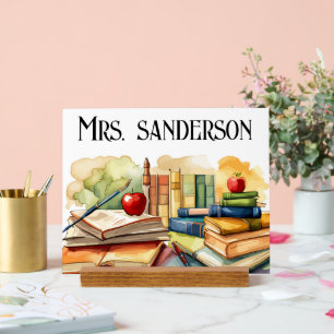 Personalized Favorite Teacher Acrylic Sign