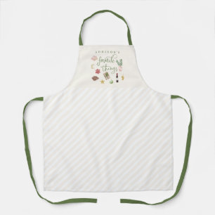 Personalized Favorite Things Christmas Apron