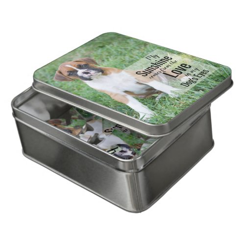 Personalized Fawn Boxer Photo Jigsaw Puzzles