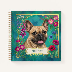 Personalized Fawn French Bulldog Notebook