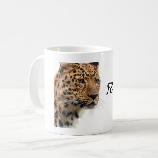Personalized Fearless Tiger Mug with Custom Name