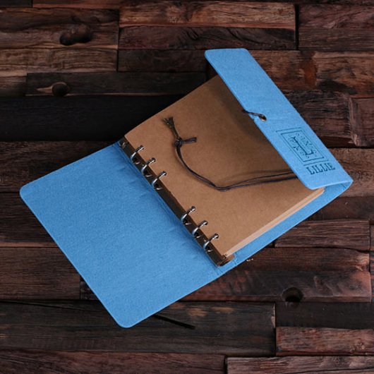 Personalized Felt Notebook & Keychain- Electric Tu (Inside)