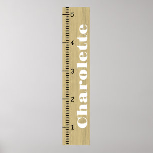 Personalized Female Growth Chart Ruler   My Growth