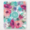Personalized Feminine Watercolor Floral Pattern