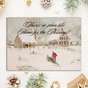 Personalized Festive Realtor Holiday Cards