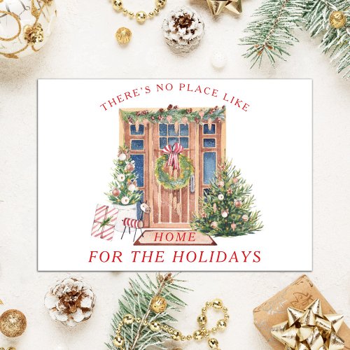 Personalized Festive Realtor Holiday Cards