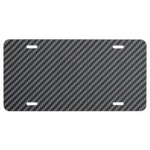 Personalized Fiber License Plate