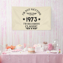 Personalized fifty vintage 50th birthday party