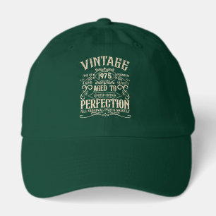 Personalized fifty vintage 50th birthday party hat