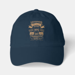 Personalized fifty vintage 50th birthday party youth dad hat