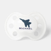 Personalized Fighter Jet Pacifier (Front)