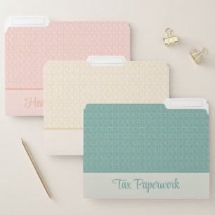 Personalized File Folders
