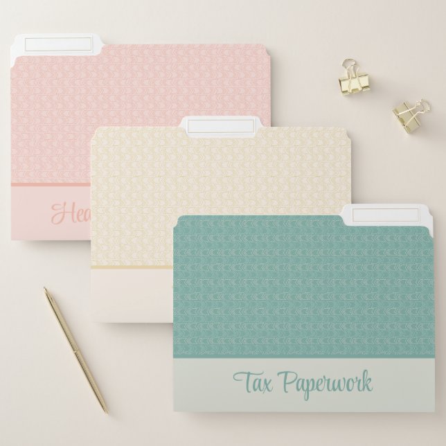 Personalized File Folders (Set)