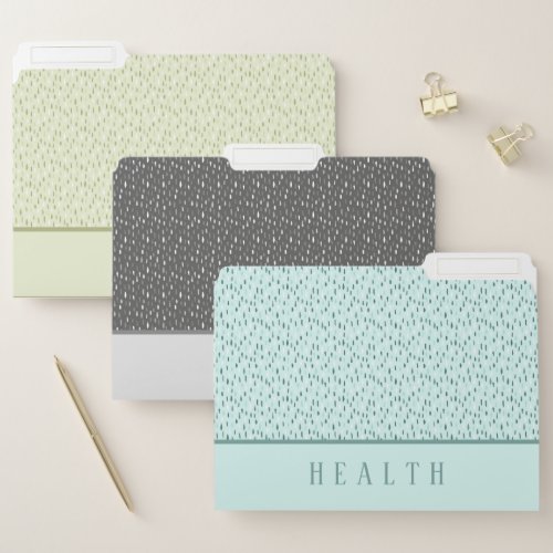 Personalized File Folders