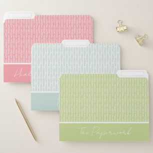 Personalized File Folders