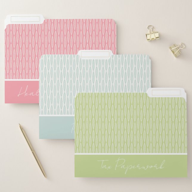 Personalized File Folders (Set)