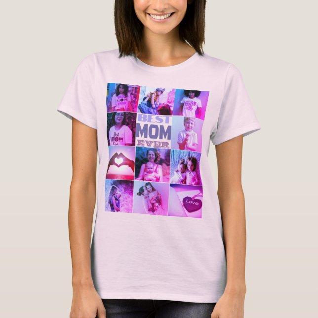 Personalized filter photo custom text  T-Shirt (Front)