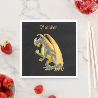 Personalized Fire Breathing Dragon